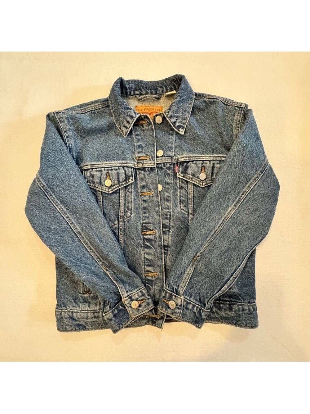 Levi's Blue Denim Jean Jacket Size Small